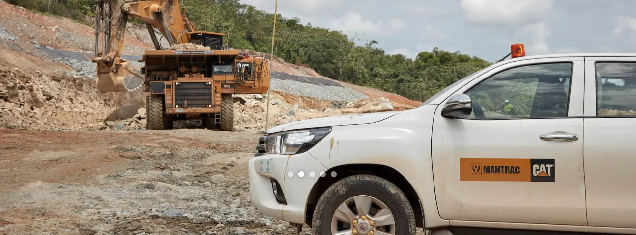 Cat mining equipment through Mantrac Tanzania